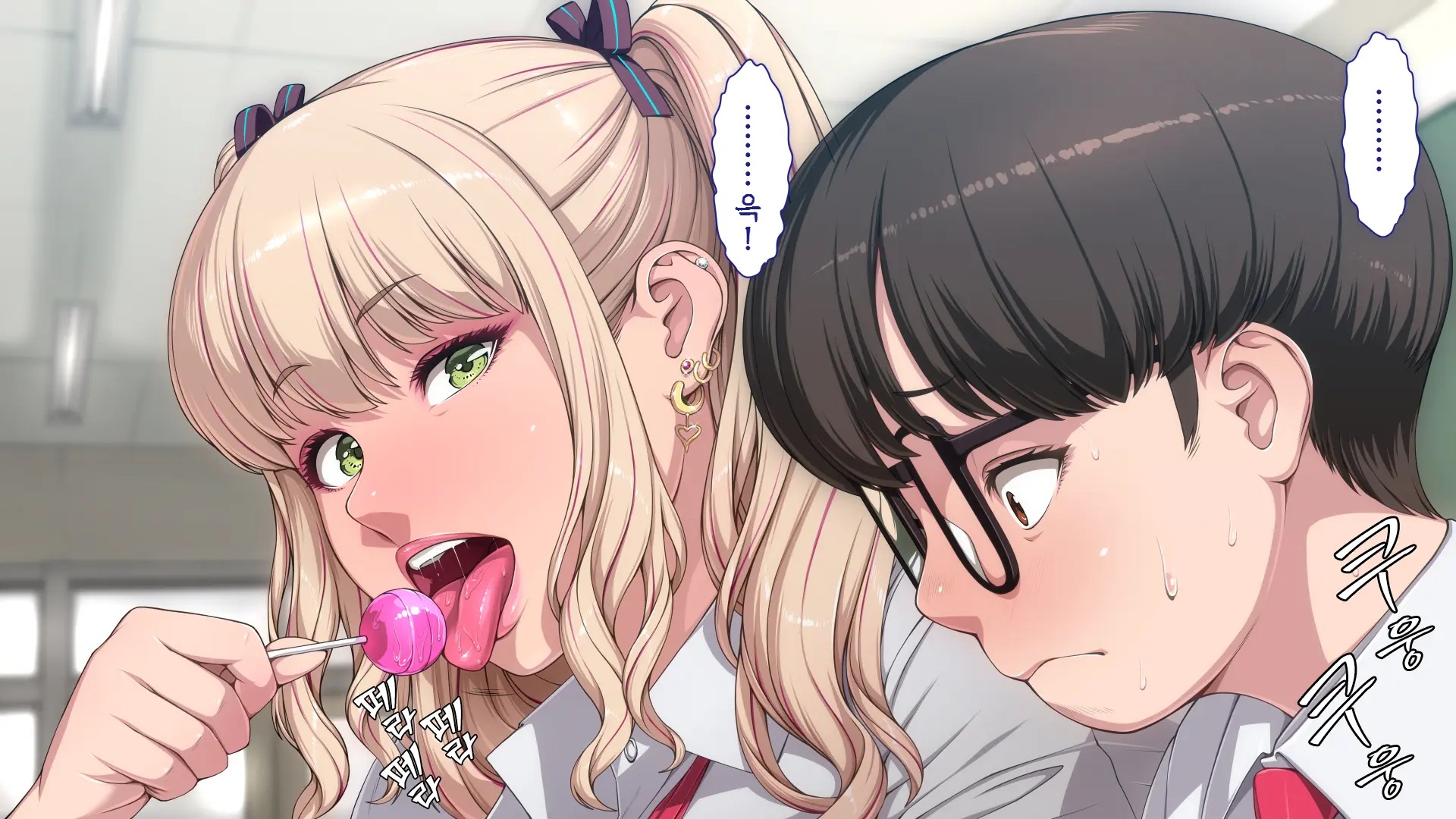 Manabiya Slut Yariman JK No H Na Gakuen Seikatsu Zenpen | 마나비야 거침없이 걸레 JK의 H스런 학교생활 전편